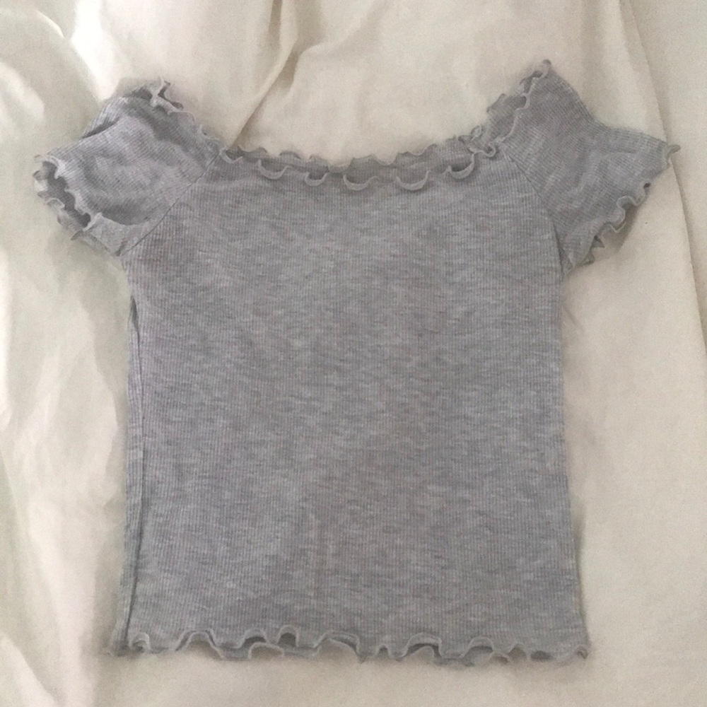brandy melville off the shoulder top